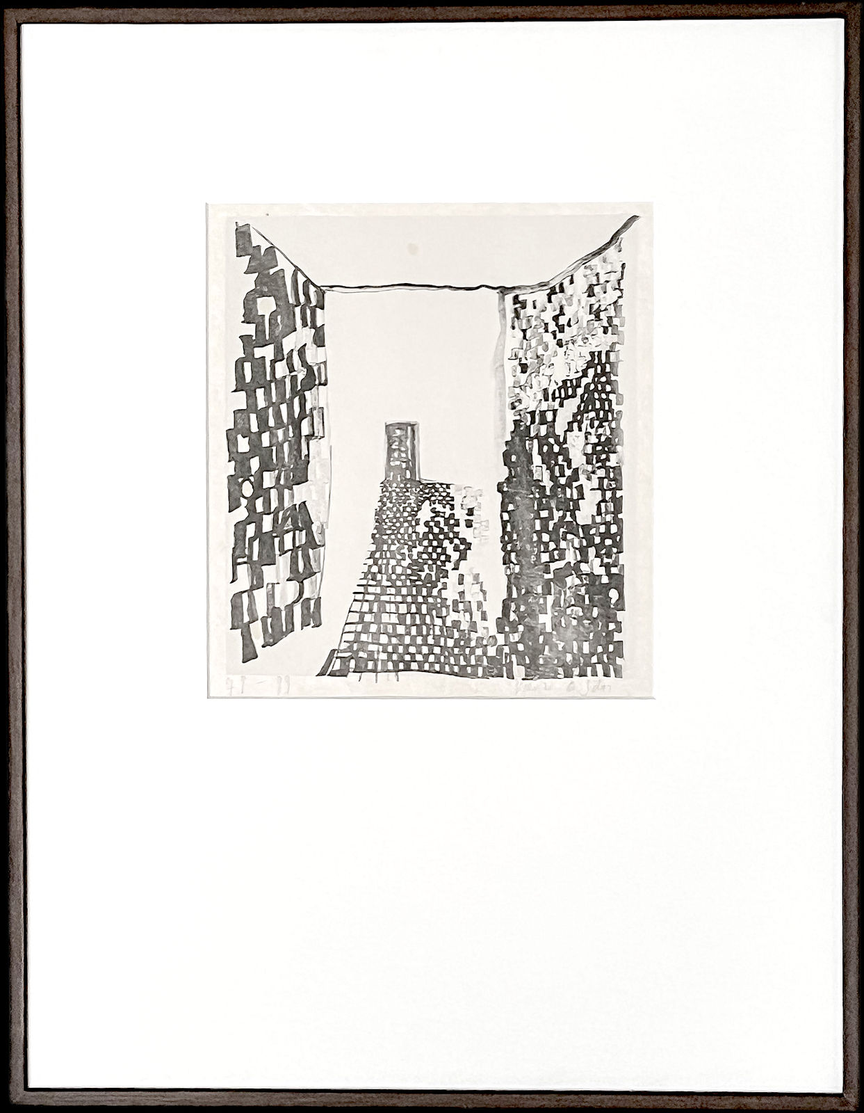 Maria Helena Vieira da Silva, La Chambre, 1977