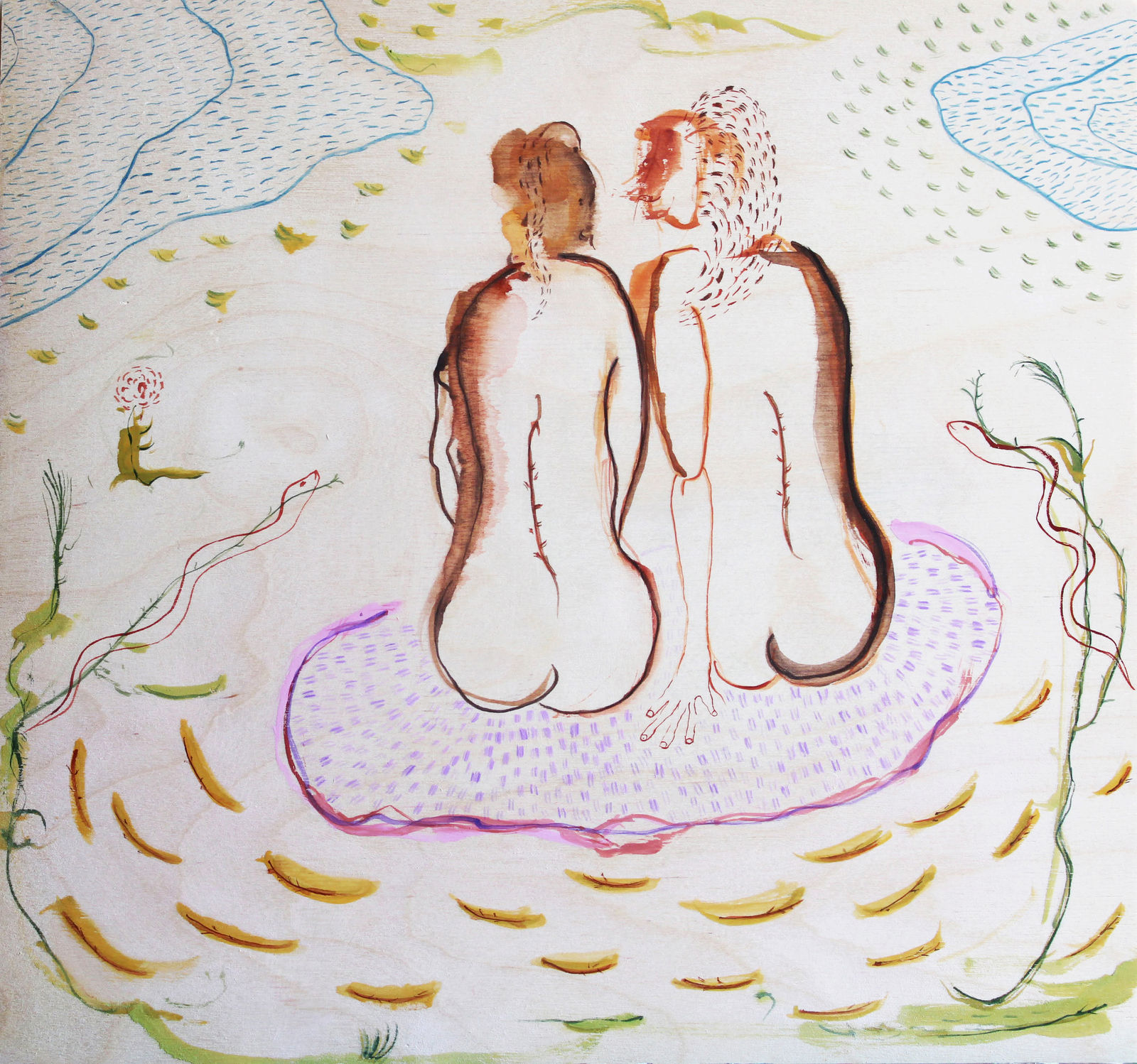 Natasha Papika, Reclying Figures, 2025