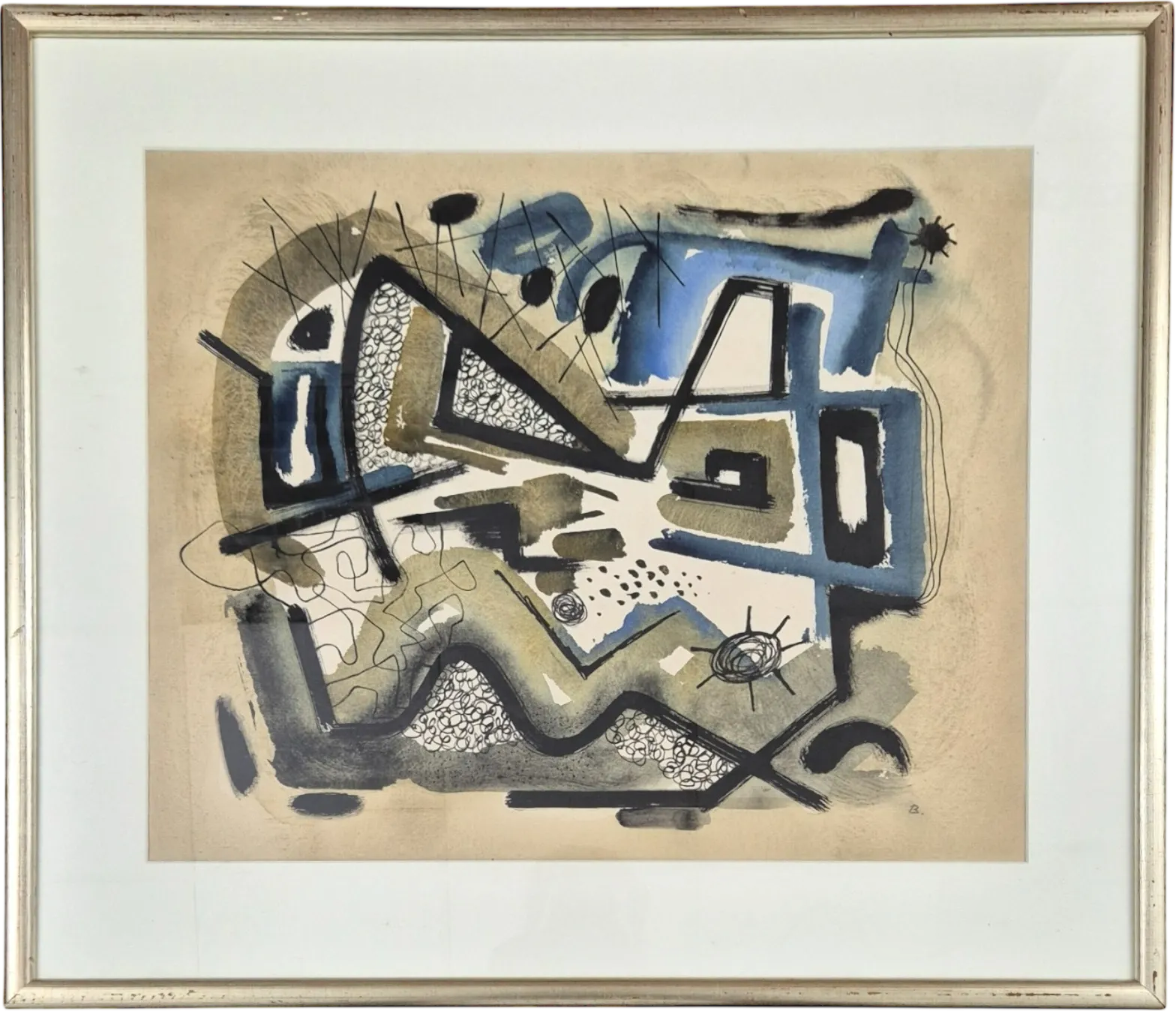Dolf Breetvelt, Abstract composition, ca. 1955