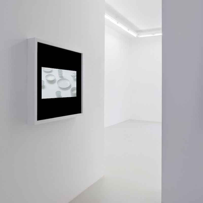 Ayami Awazuhara, Aquatopia Exhibition view in Würfel at Bar Am, Berlin, 2018