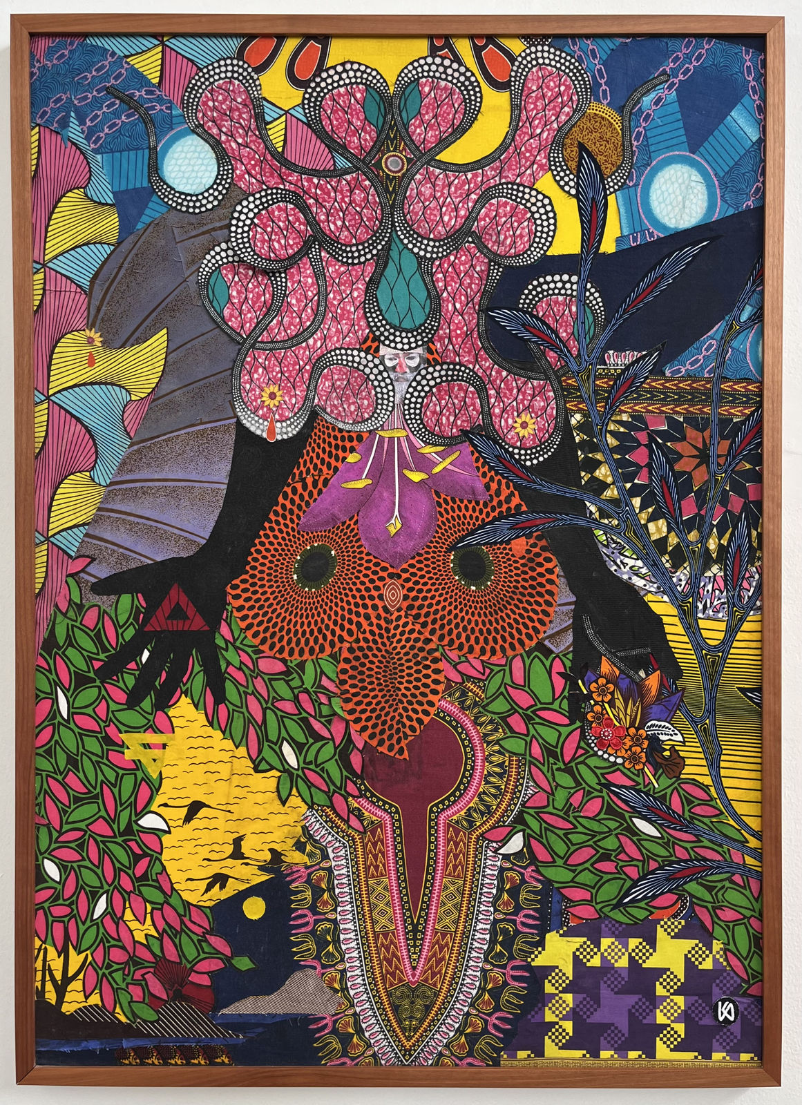 Kwame Akpokavi, In the beginning II, 2023