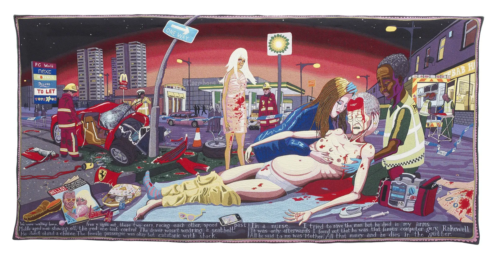 Grayson Perry, #Lamentation, 2012