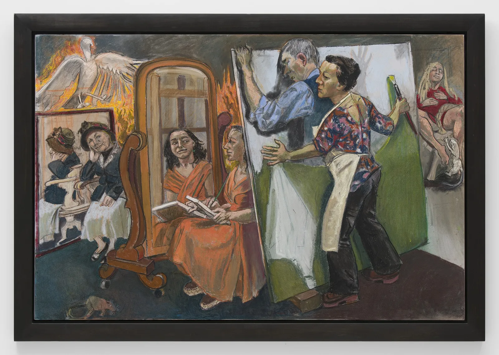 Paula Rego, Painting Him Out, 2011