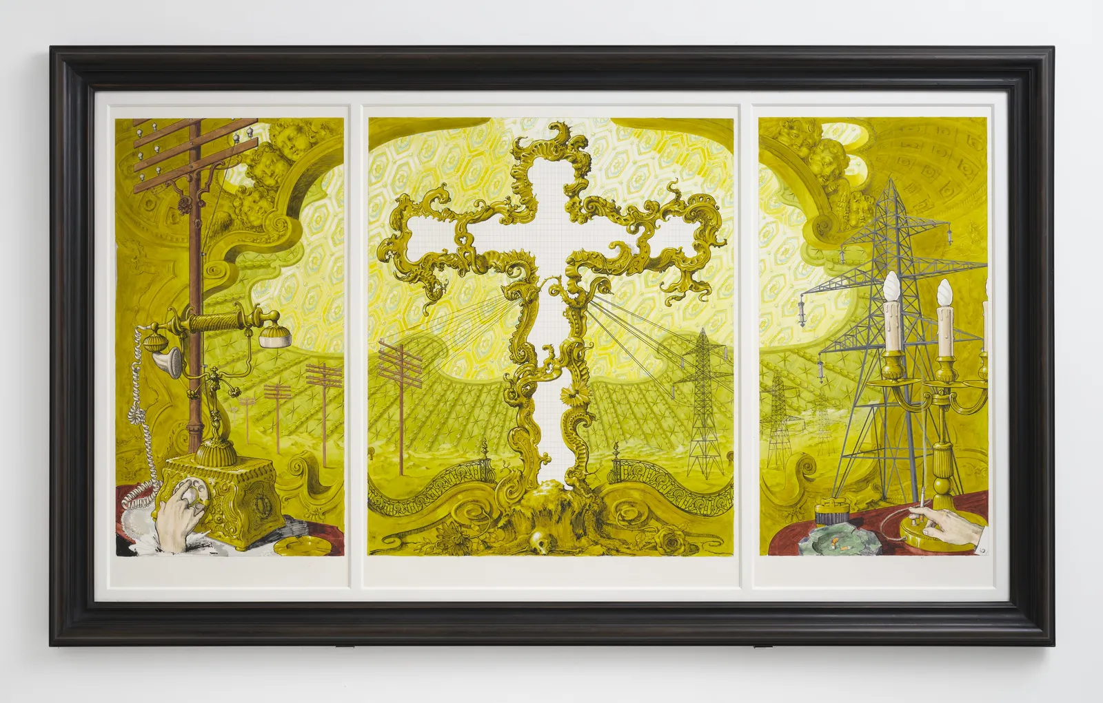 Pablo Bronstein, High Altar, 2020 - 2021