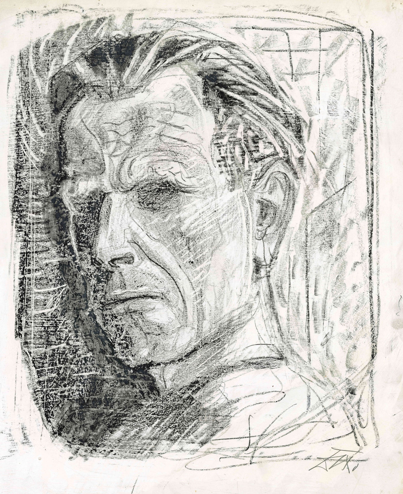 Otto Dix, Self-portrait, 1948