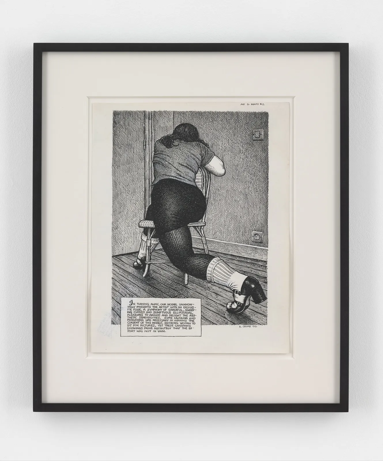 R Crumb, Untitled (Page from Art & Beauty Magazine, Number 2, 2003), 2002