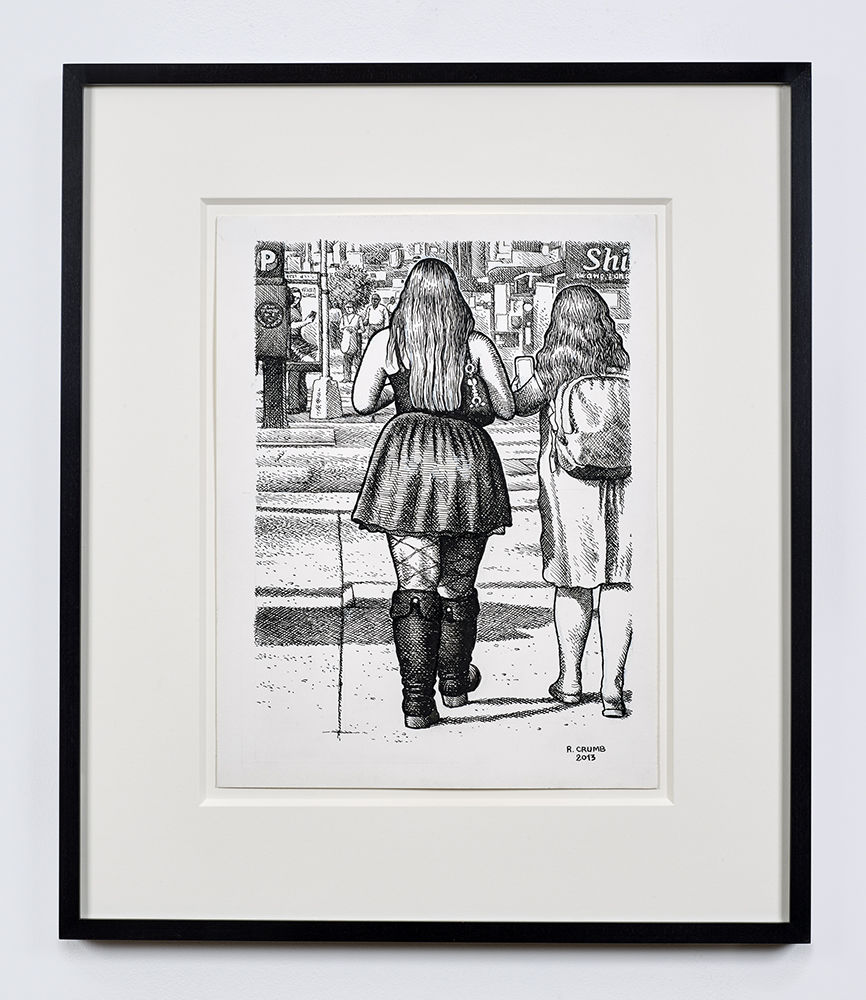 R Crumb, Untitled (Page from Art & Beauty Magazine, Number 3, 2016), 2013