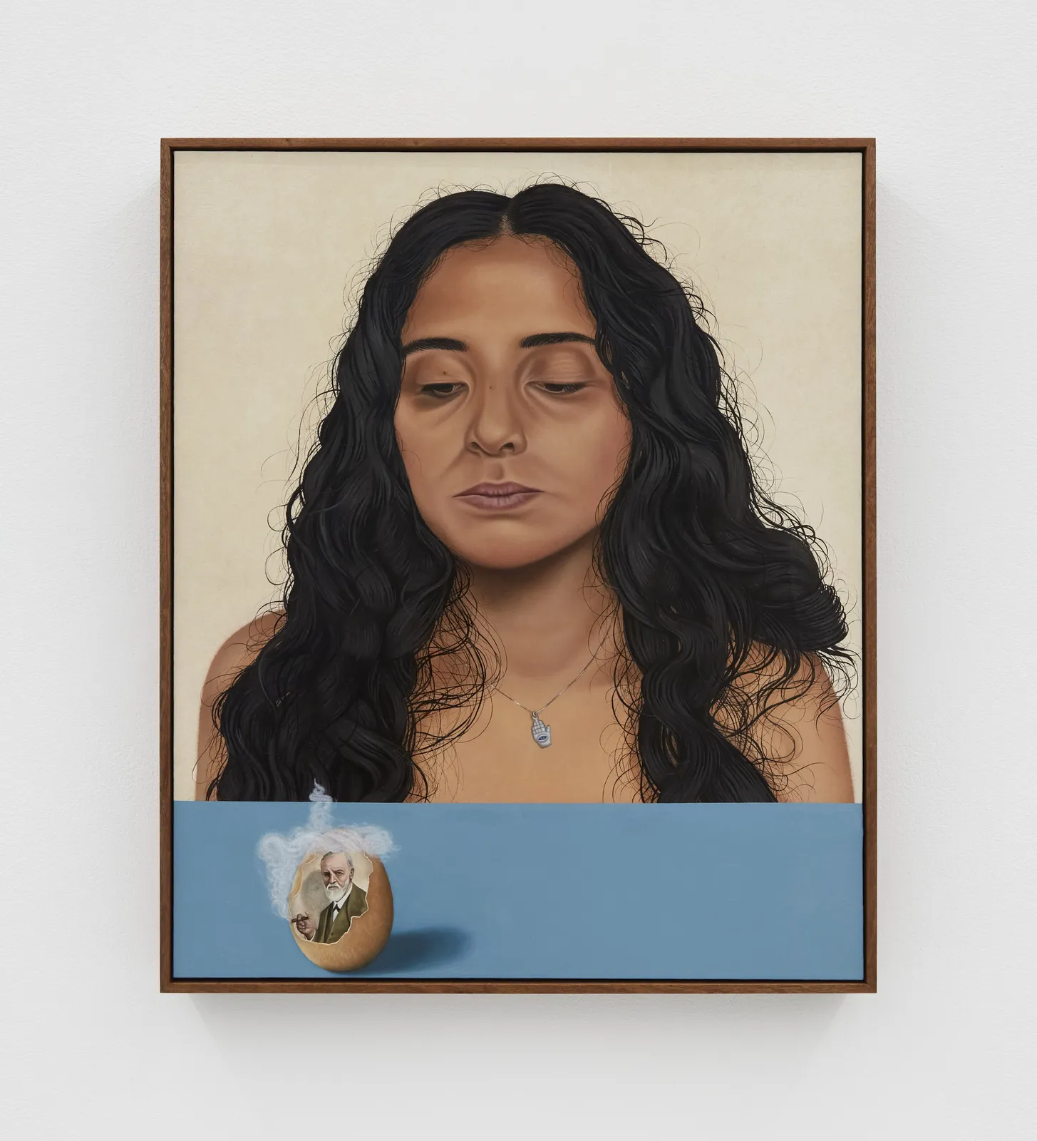 Glen Pudvine, Lucian with a Sigmund, 2024