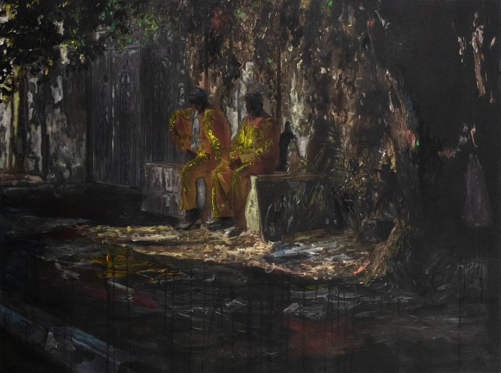 Mohammed Kazem, Even the Shade Does not Belong to Them, 2018