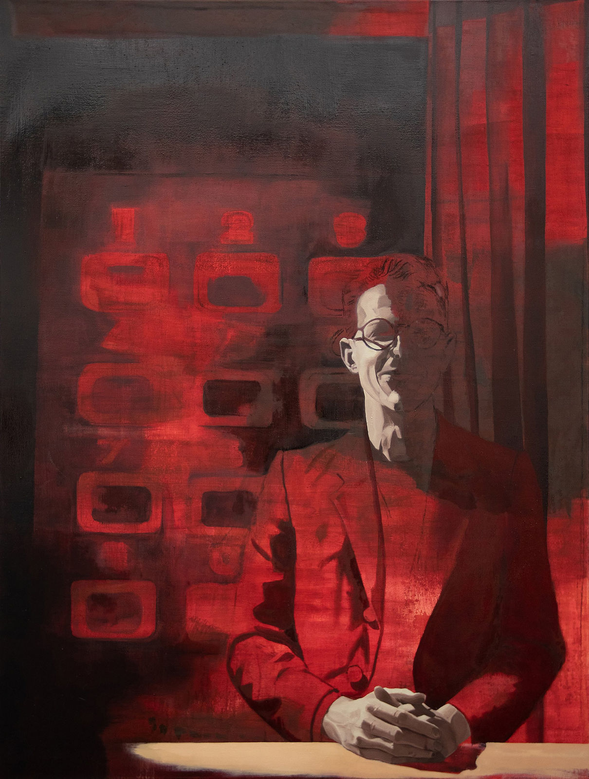 "Joy and Pain" Oil on canvas, 145x180cm, 2020