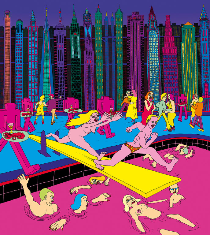 Harriton Pushwagner, Nightlife, 2014