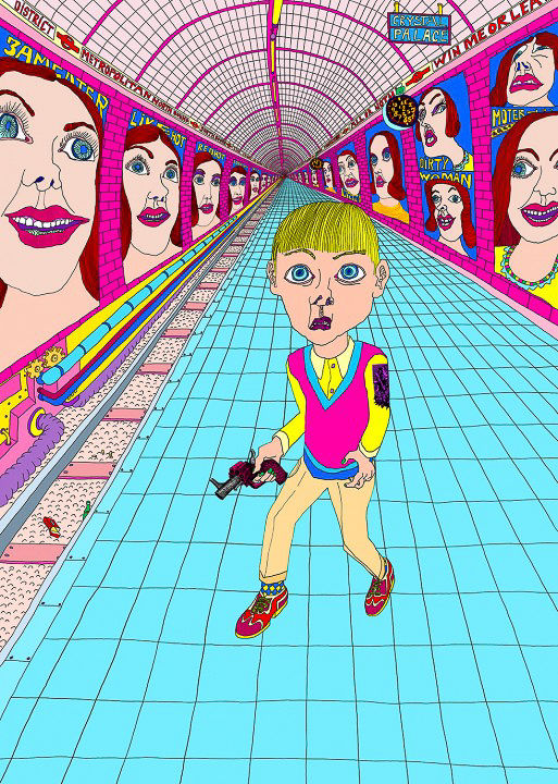 Harriton Pushwagner, Subway Kid, 2014