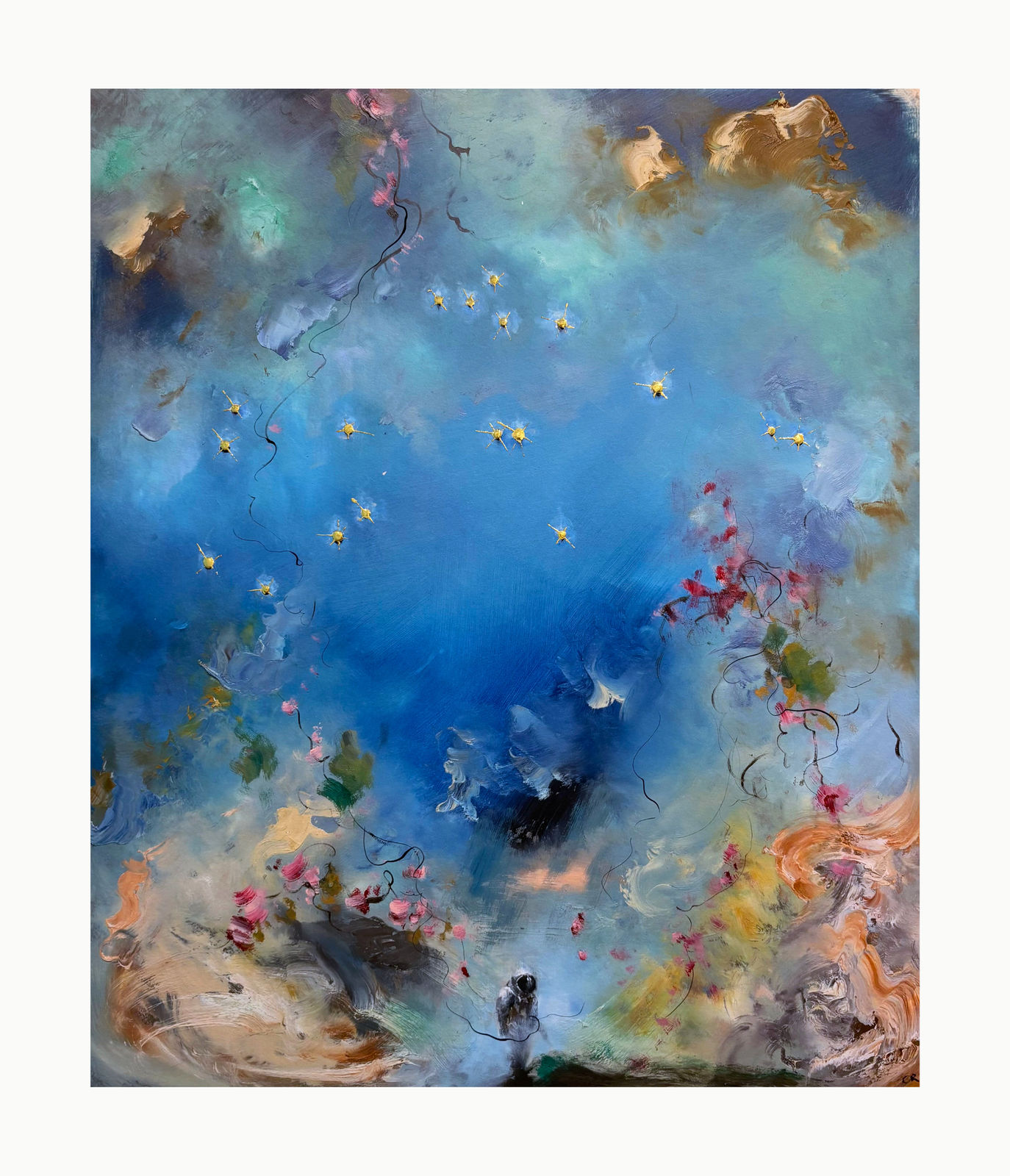 Chris Rivers, Aquarian Landscape, 2025