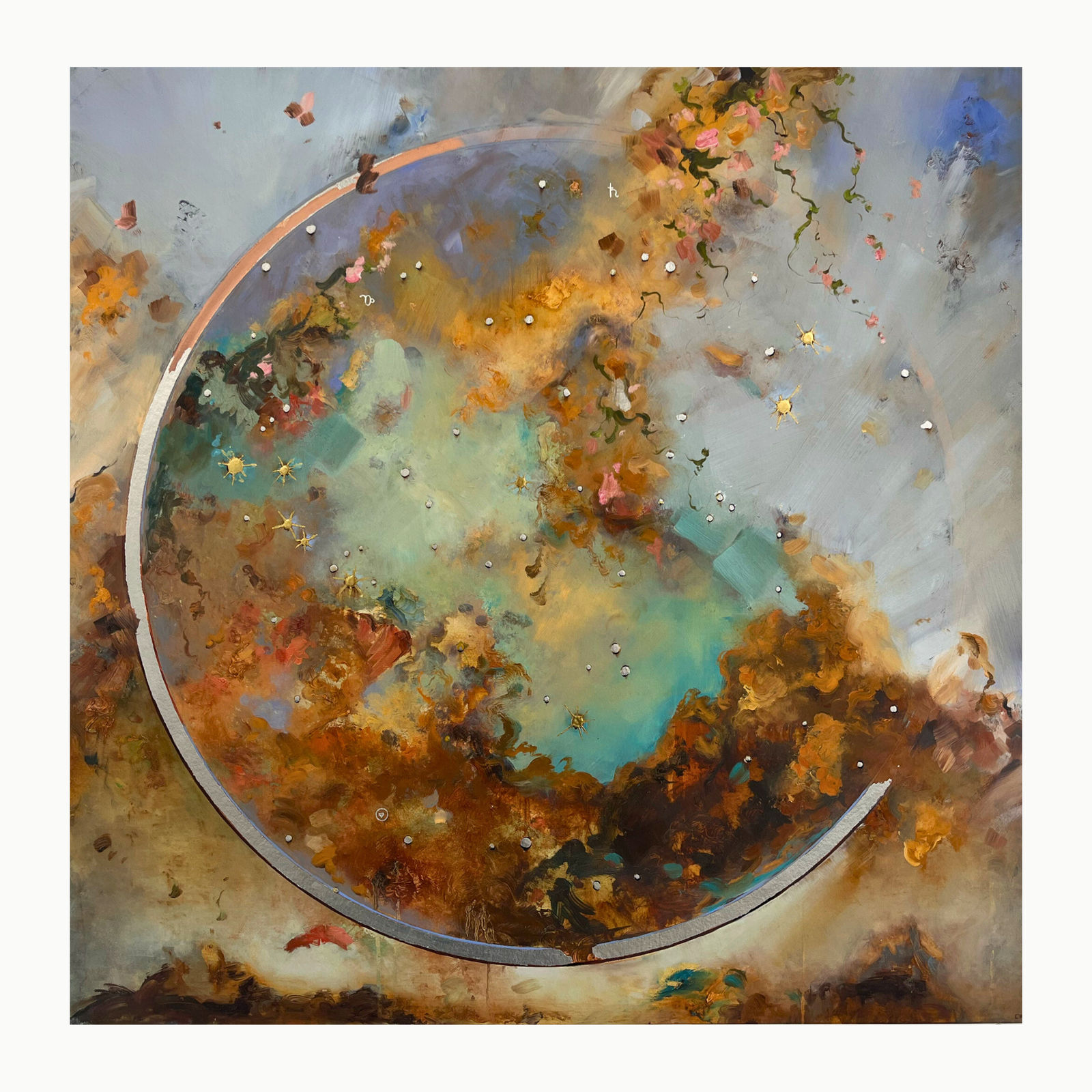 Chris Rivers - Hand-Finished Capricorn Starmap