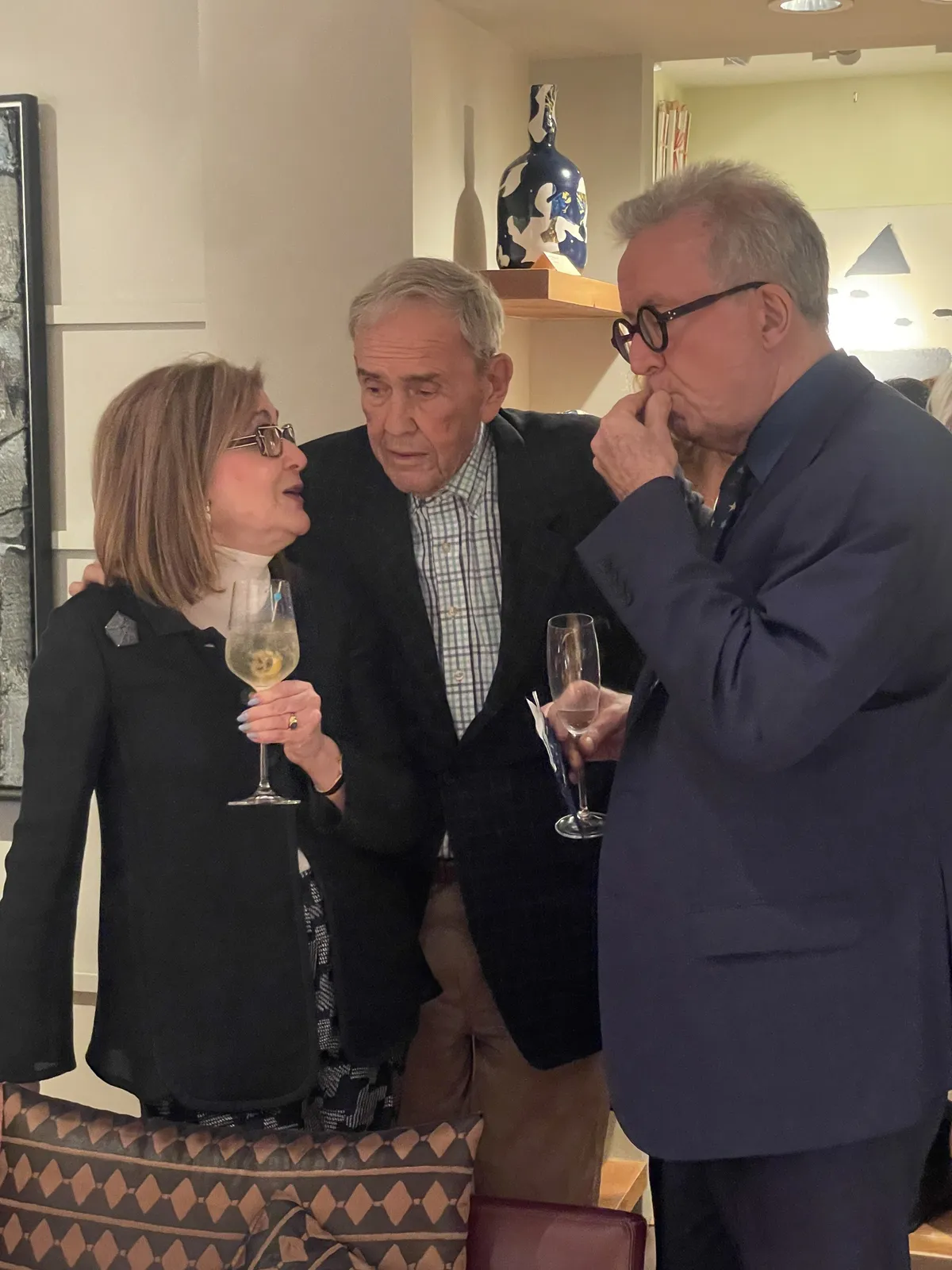 Kurt with Joan and Joe Earle, Asia Week New York (March 2024)