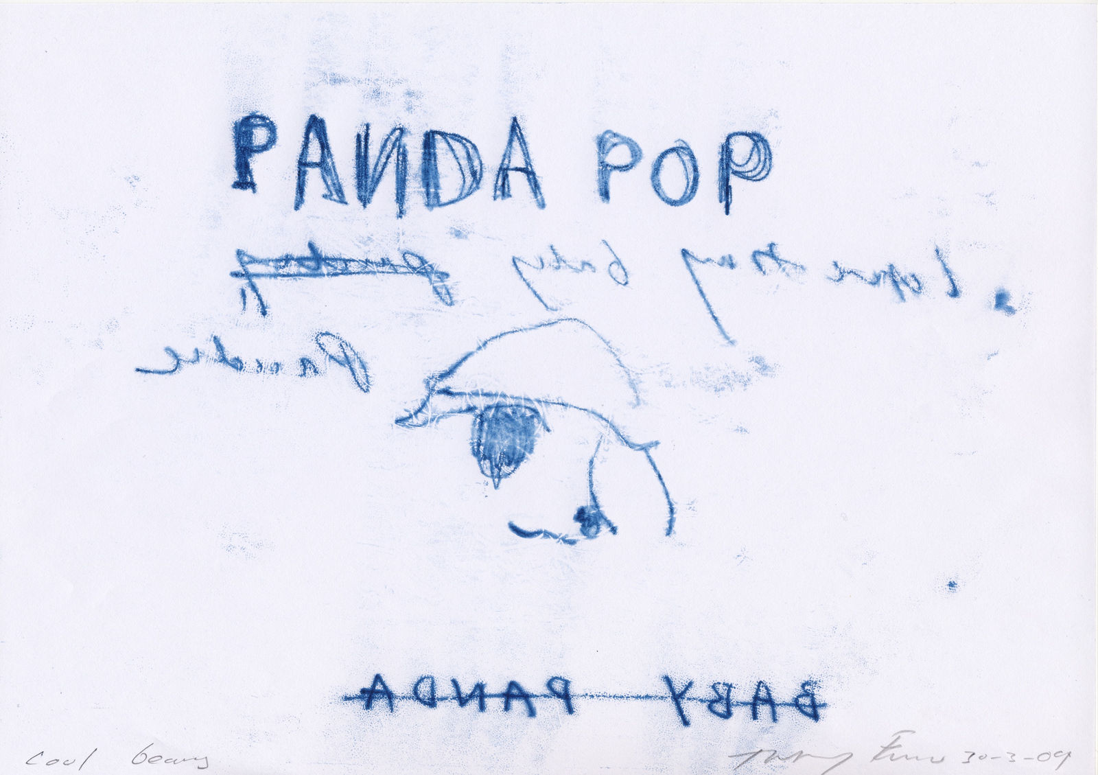 Tracey Emin RA, Cool Bears, 2009