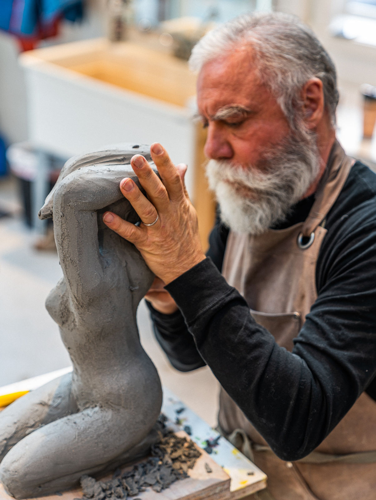 Sculptor and Painter Emilio DiIorio