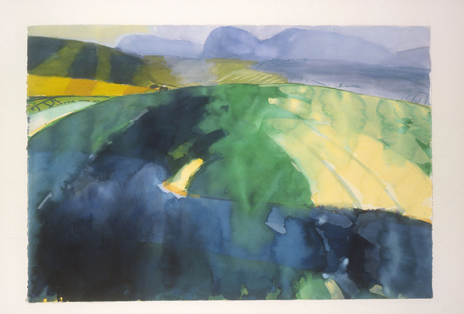 Eric Aho, Valley at Sruwaddacon Bay, 1995