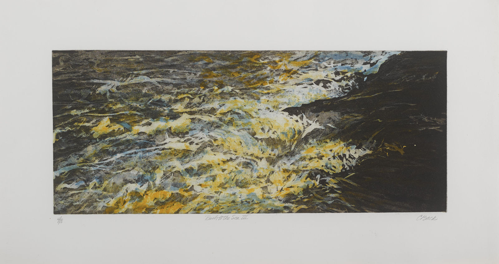 Cynthia Back, Rush to the Sea III, 1999