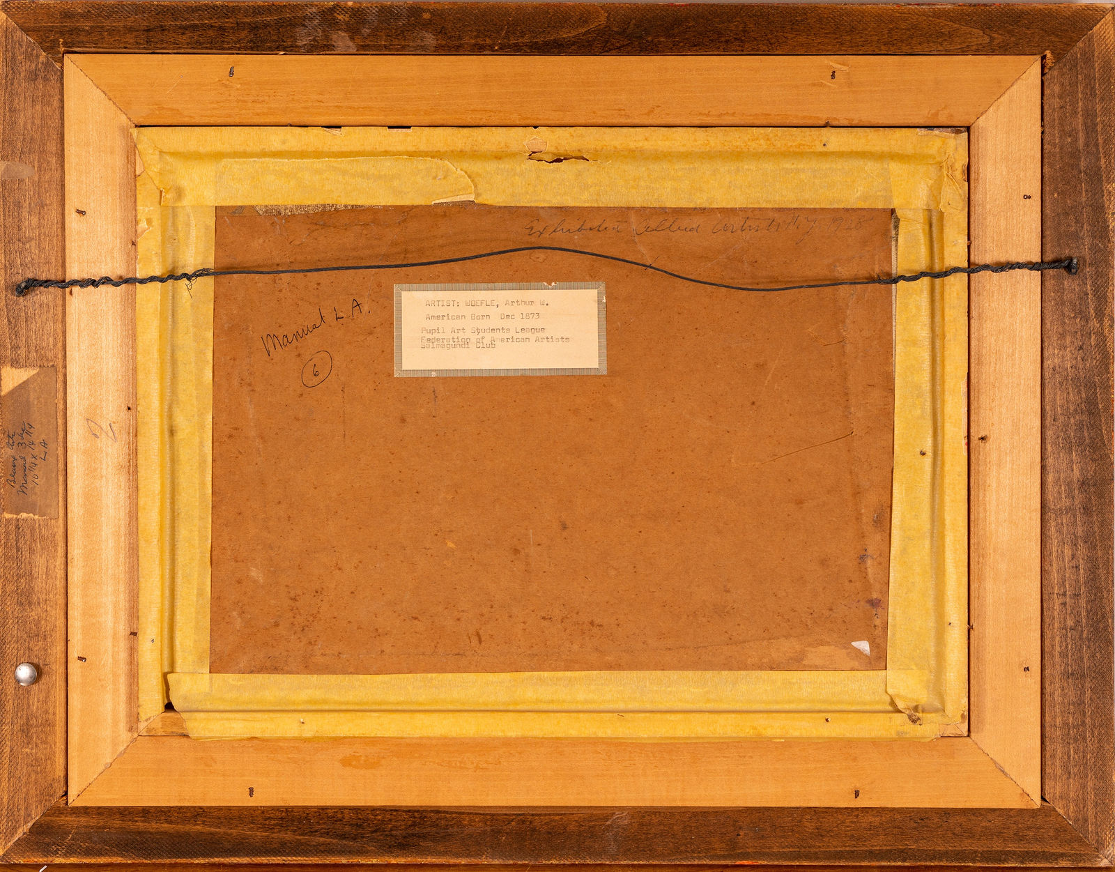 Arthur William Woelfle, Harbor Scene with Boats