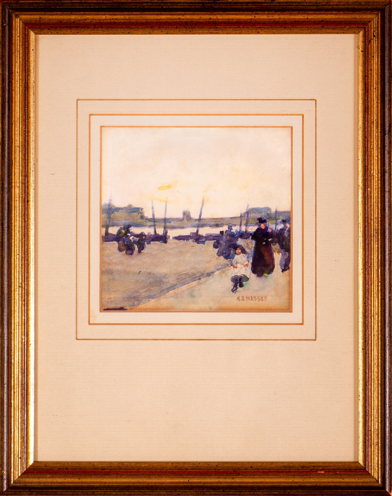 Henry Gibbs Massey, On the Quayside