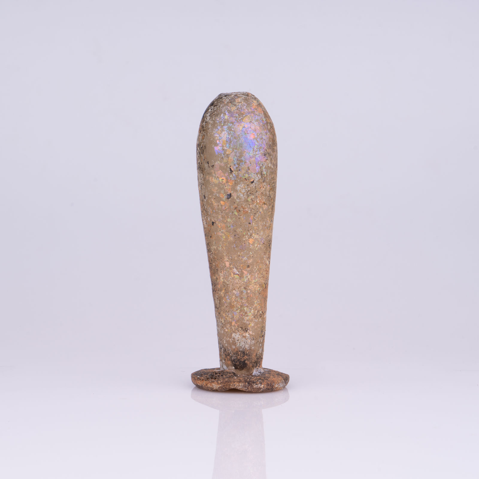 Roman glass flacon, 3rd-4th century