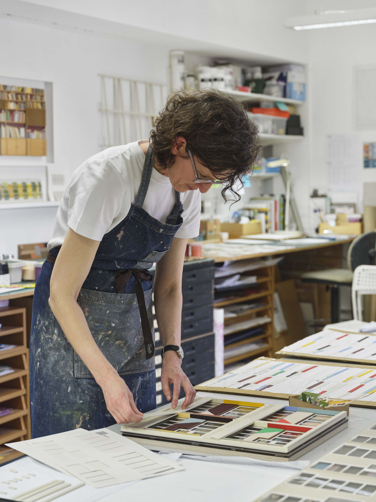 Lucy Williams' studio, London 2025. Photography by Ben Westoby/Fine Art Documentation.
