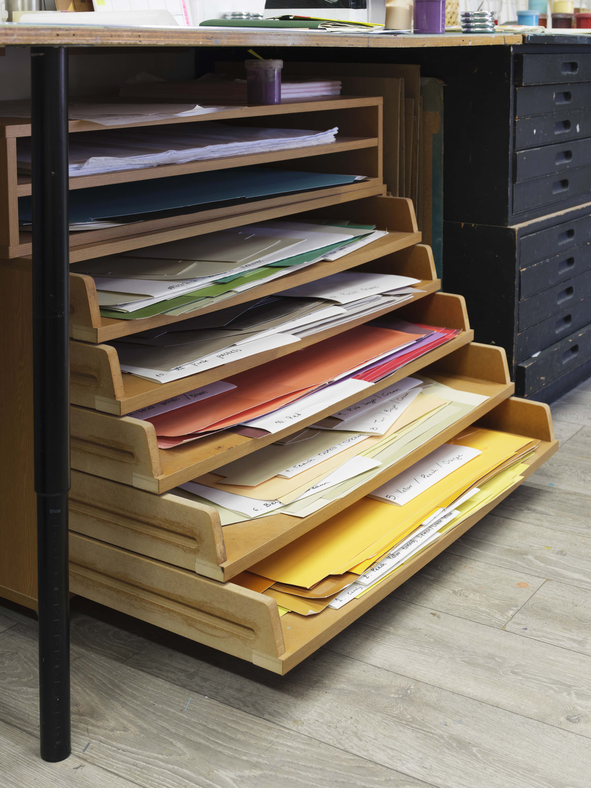 Lucy Williams' studio, London 2025. Photography by Ben Westoby/Fine Art Documentation.