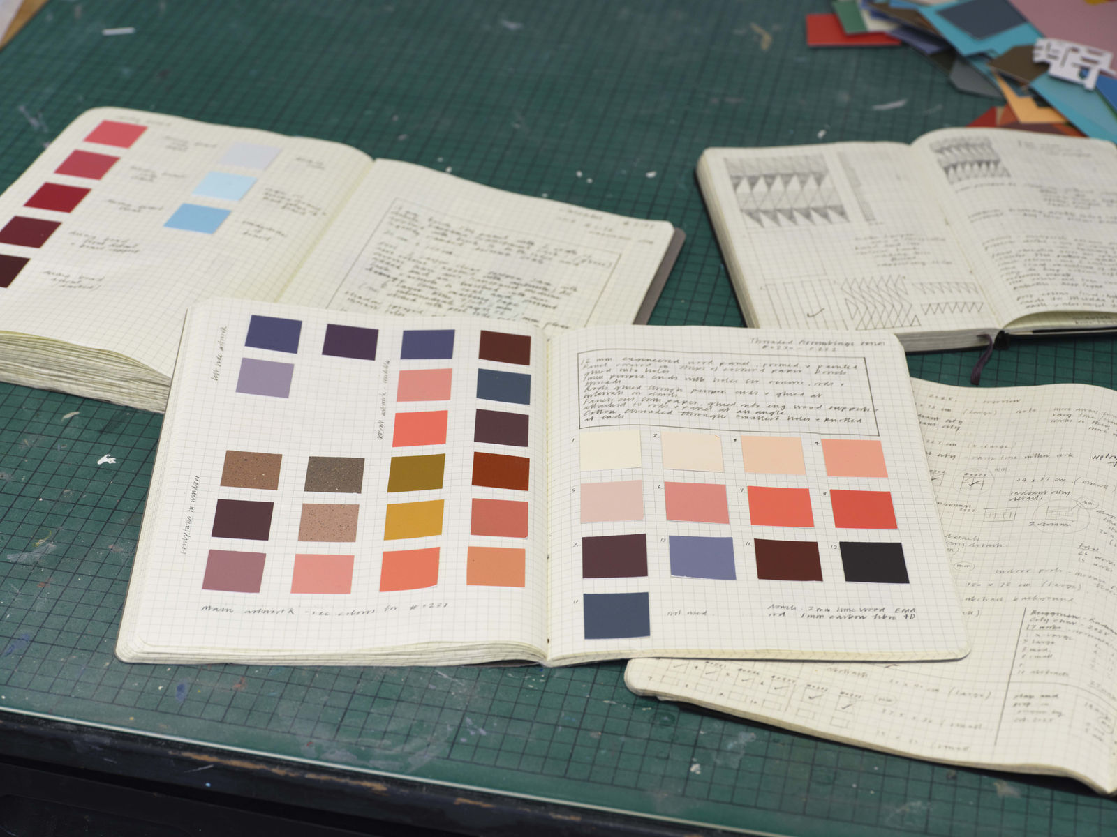 Lucy Williams' studio, London 2025. Photography by Ben Westoby/Fine Art Documentation.