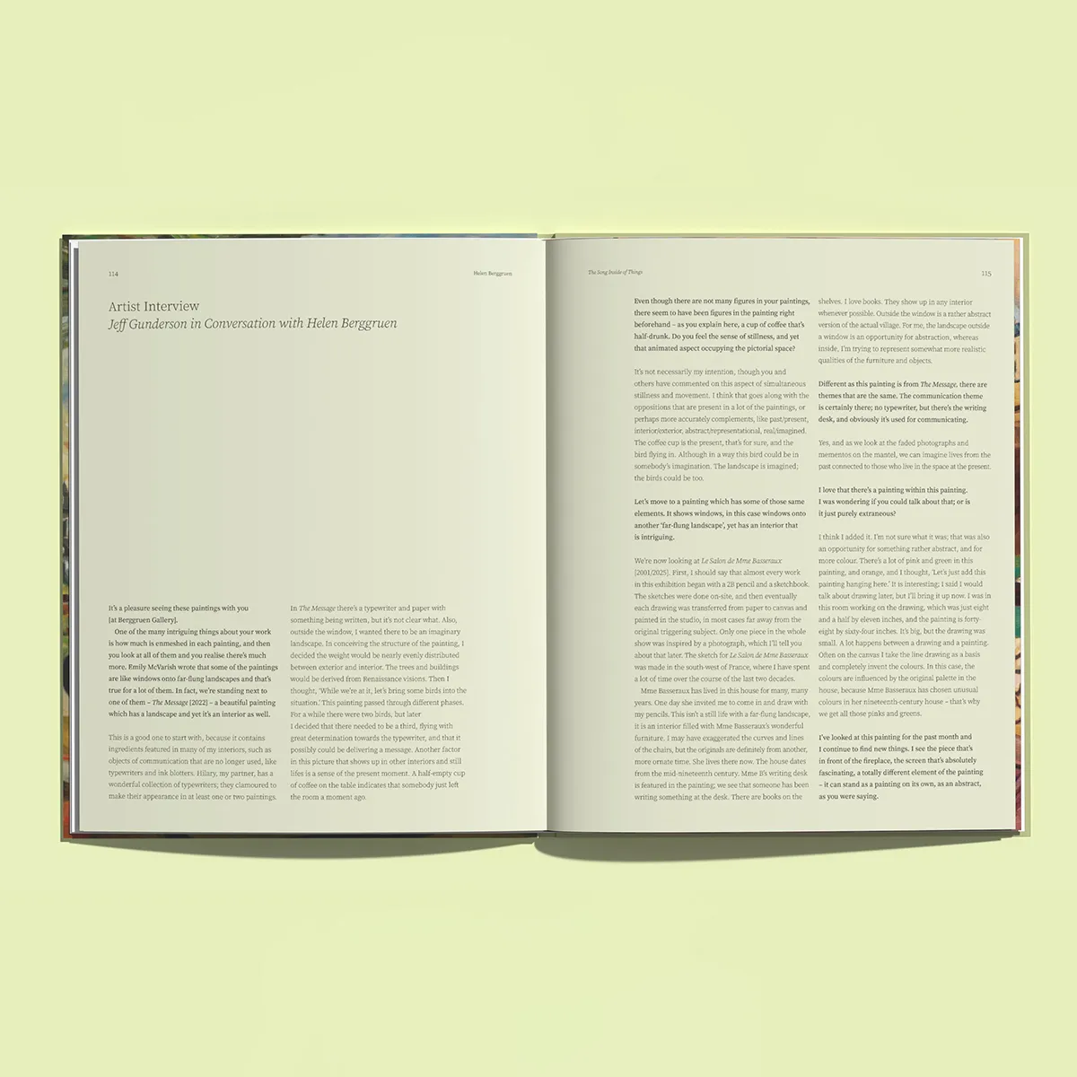 Helen Berggruen: The Song Inside of Things