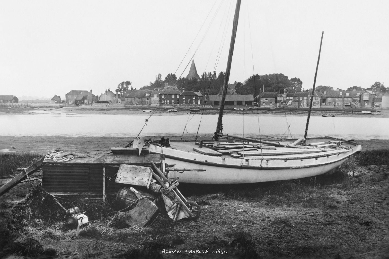 Bosham Gallery Archive, Bosham Harbour, Bosham, England c1930