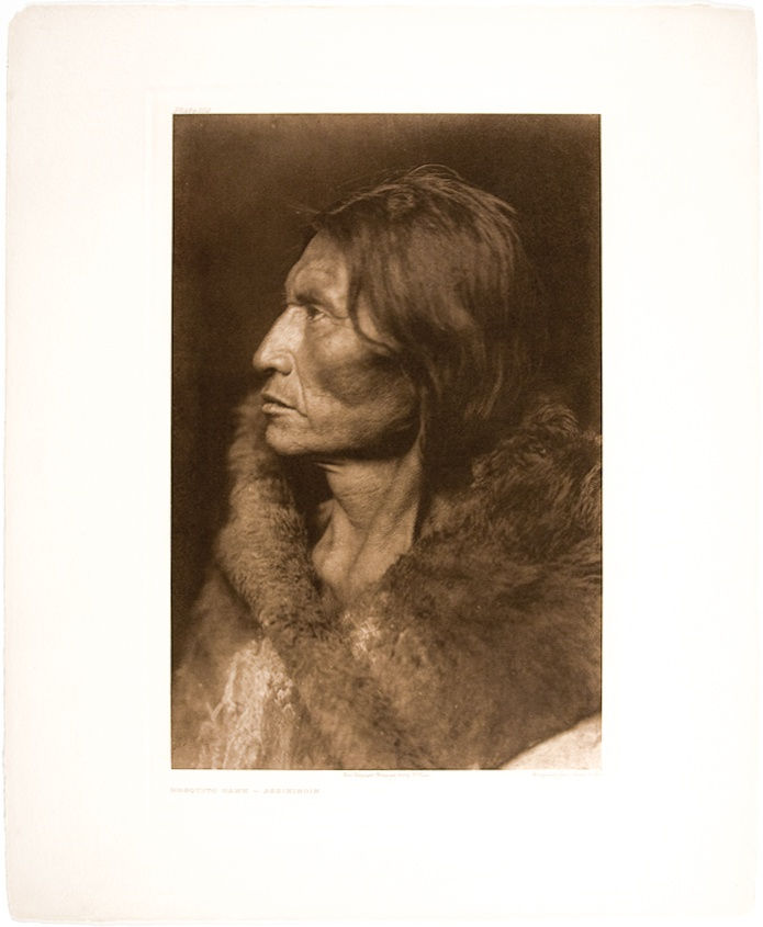 Edward S. Curtis, Mosquito Hawk - Assiniboin, 1908
