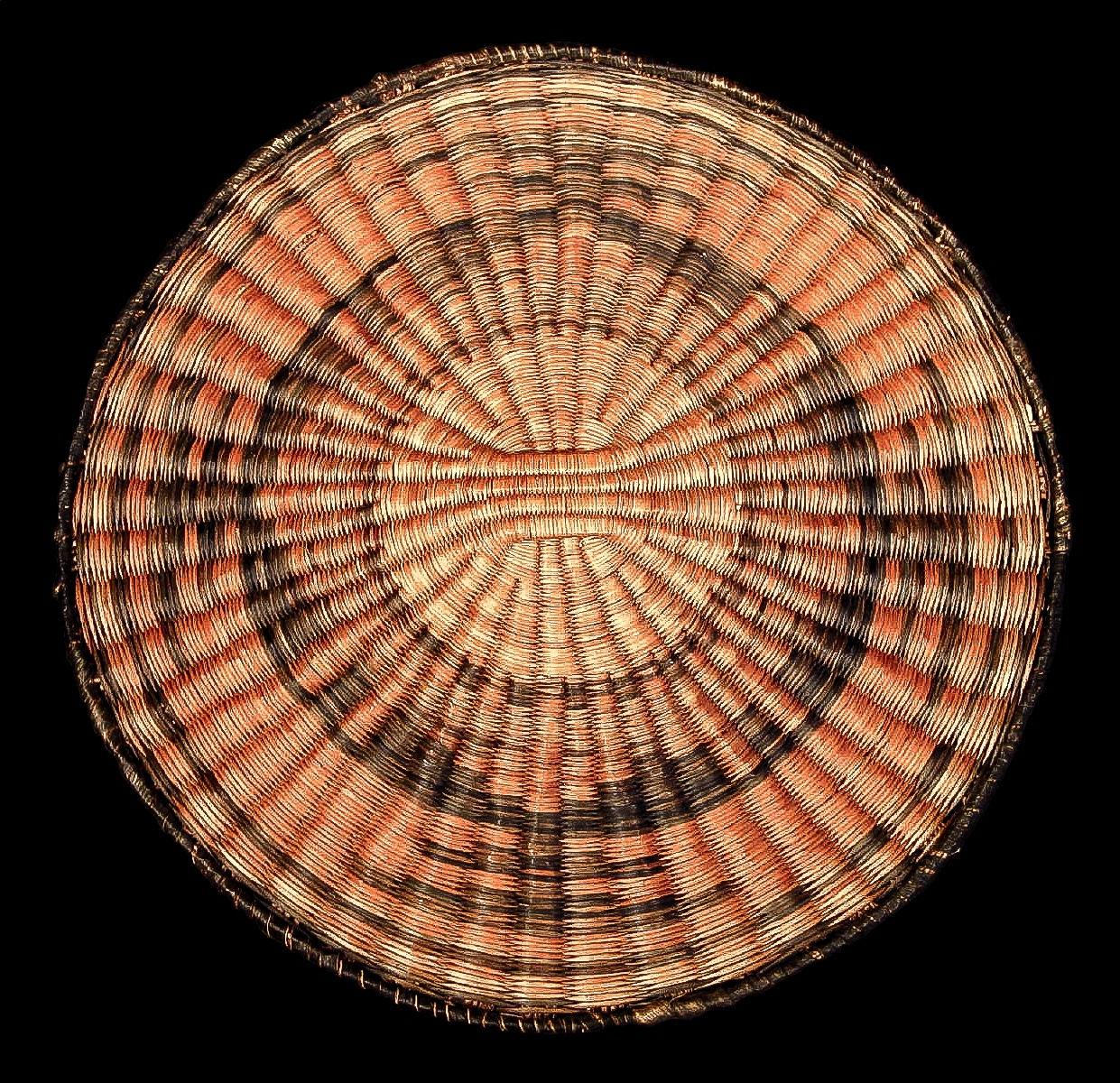 Hopi Wicker Basket / Hubbel Trading Post, c. 1890