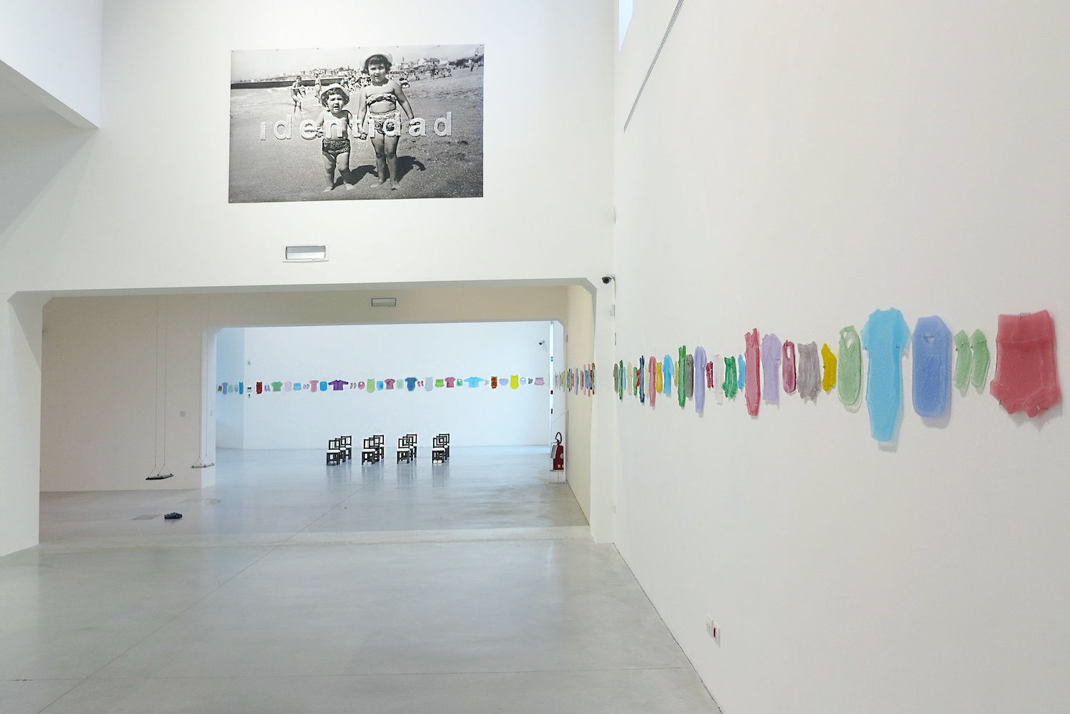 Silvia Levenson, exhibition view of “Identidad Desaparecida,' 2016. Murano Glass Museum, Venice. photo: paolo sacchi.