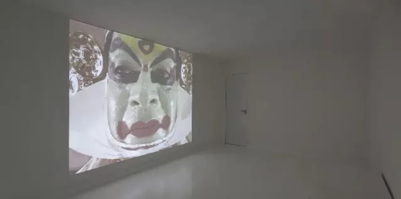 Katarzyna Kozyra 卡塔姿娜·科兹拉，Faces《脸》，2005-2006, 1 single-channel video installation on loop, colour, sound 单频道录像循环播放装置，彩色，有声, 1 h 28' (edited version), installation view at...