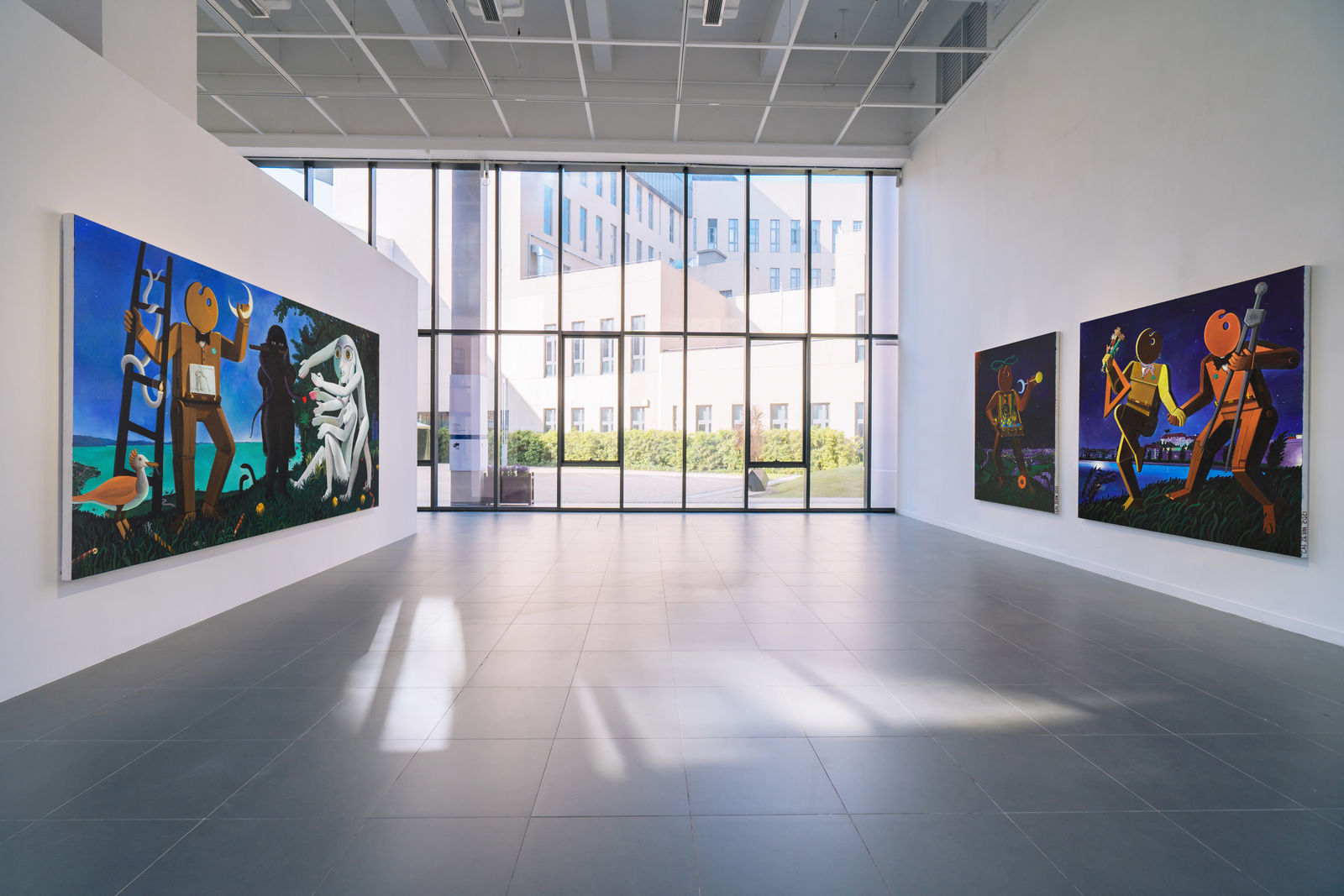 蔡泽滨 | &ldquo;从佩雷尔街到南方哥特&rdquo; 展览现场 | 2022 图片由香港中文大学（深圳）大学艺术中心TC101 SPACE提供 &copy;艺术家和胶囊上海 摄影：王佩超 Cai Zebin | "From rue Perrel to Southern Gothic" Installation Views | 2022 Images courtesy of TC101 SPACE of The Chinese University of Hong Kong, Shenzhen. &copy;Cai Zebin & Capsule Shanghai Photographer: Wang Peichao