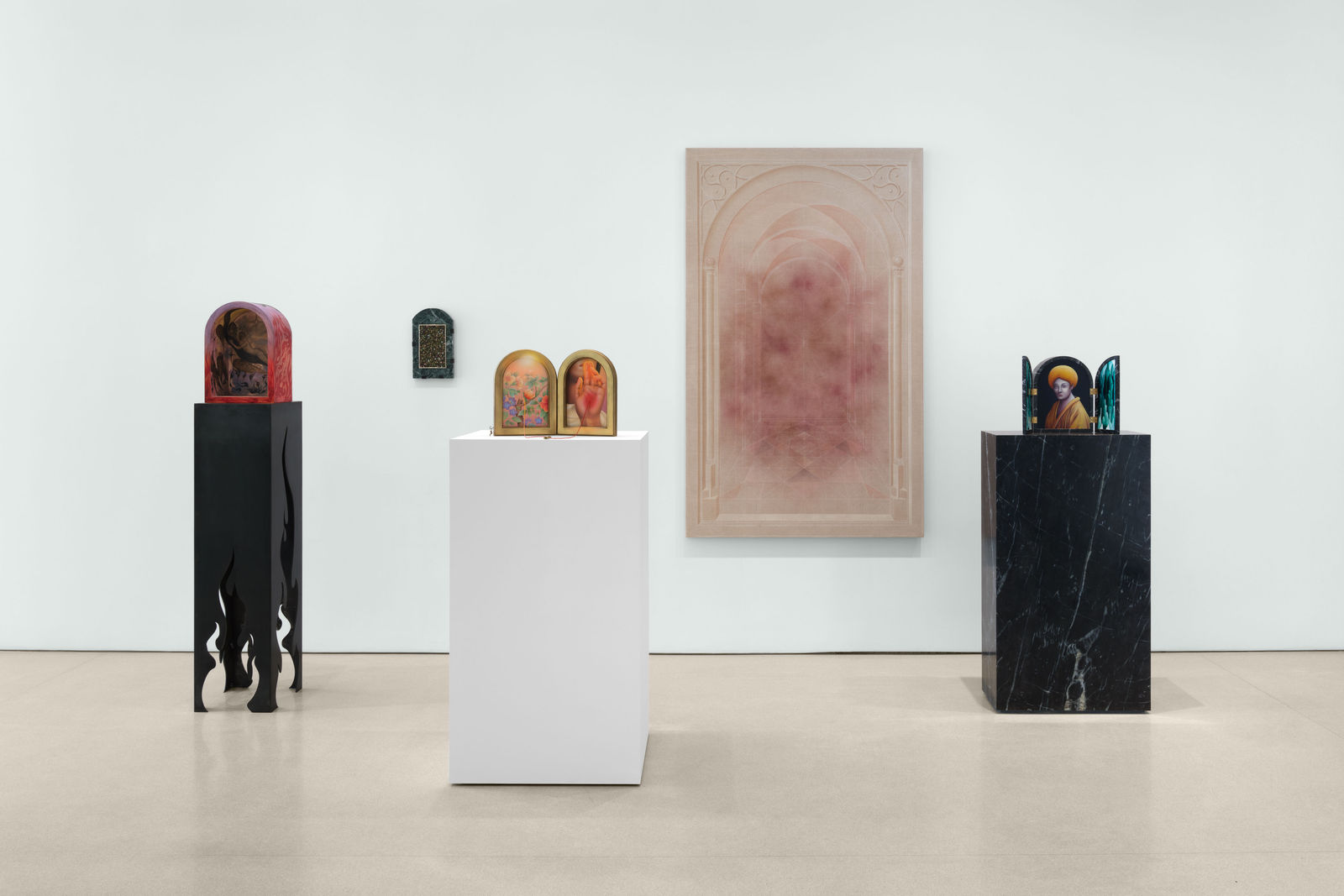 Installation view 展览现场 | As Above, So Below at The FLAG Art Foundation, 2025. 图片 Photo &copy; Steven Probert.