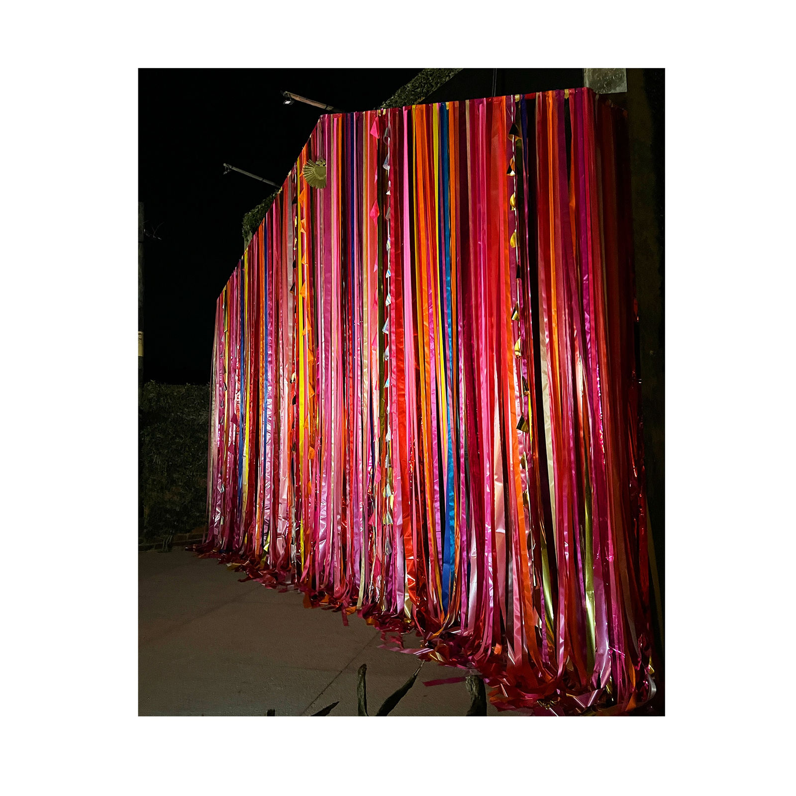 Carlos Betancourt and Alberto Latorre, El Milagro de tus Ojos (site specific installation, façade) , 2023