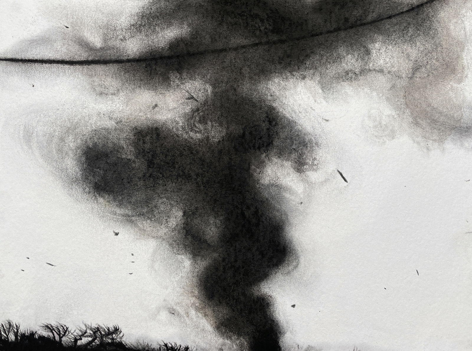 Claire Cansick, Wild is the Wind III, 2024