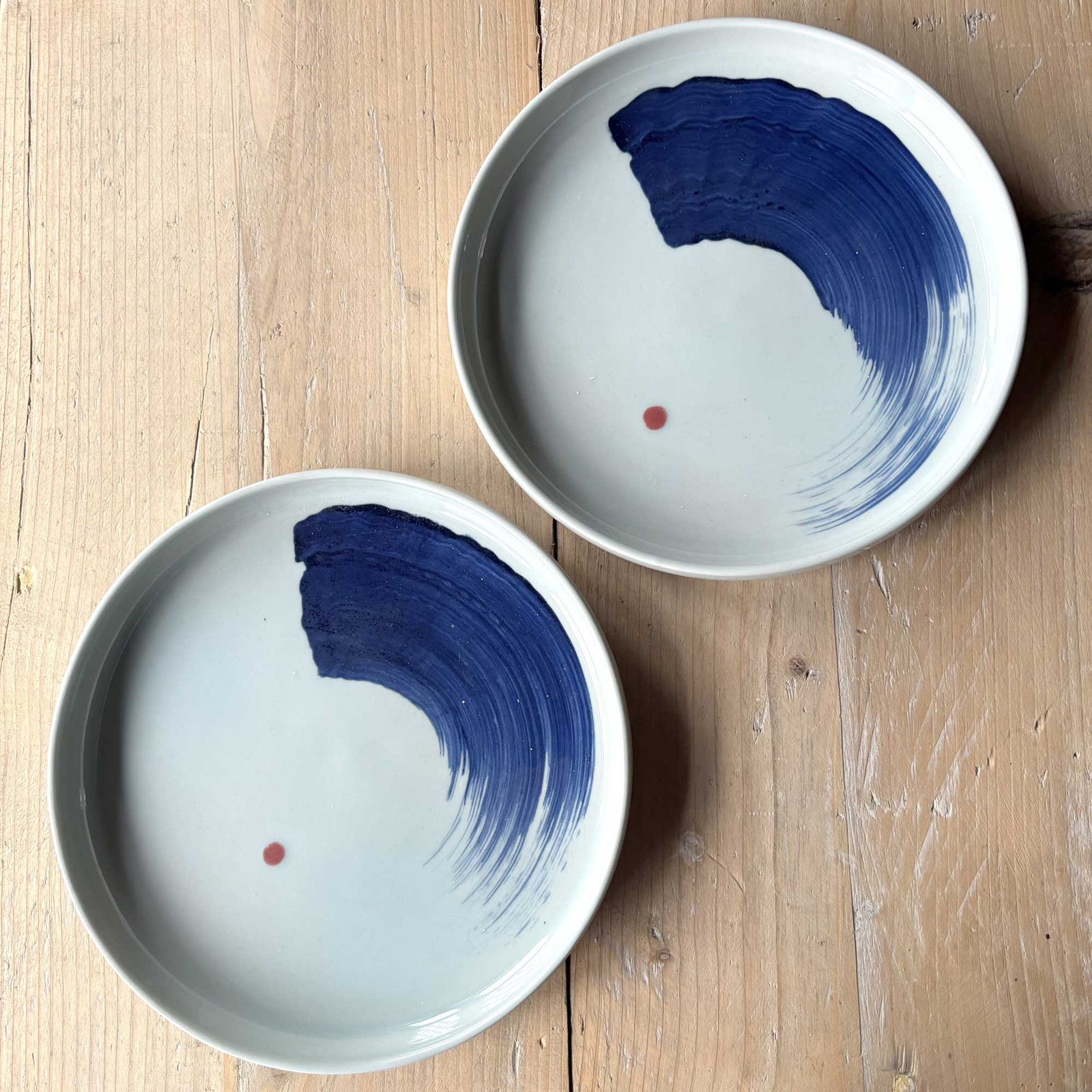 Cecilia Willis, Pair of Celadon Plates , 2026