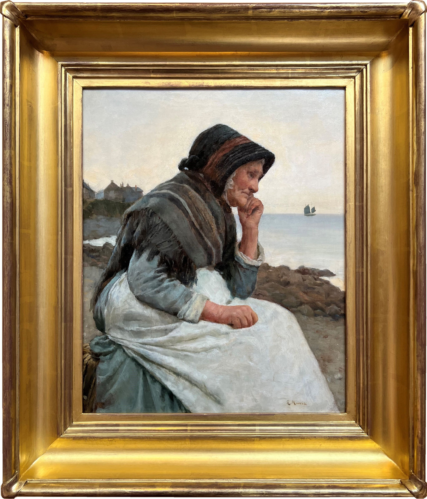 Miles away (c. 1890) by Edwin Harris