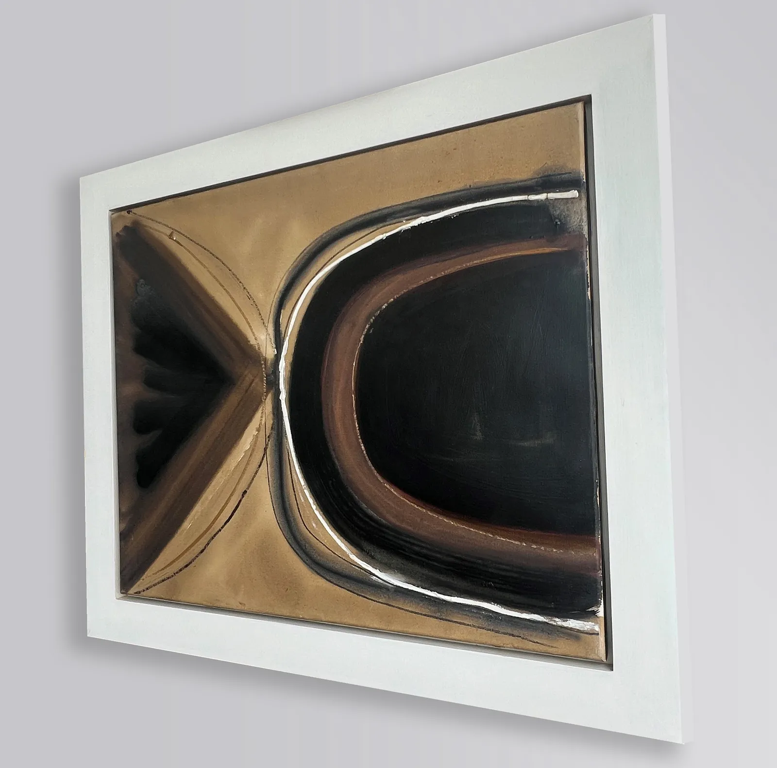 Terry Frost, Umber to White, 1961