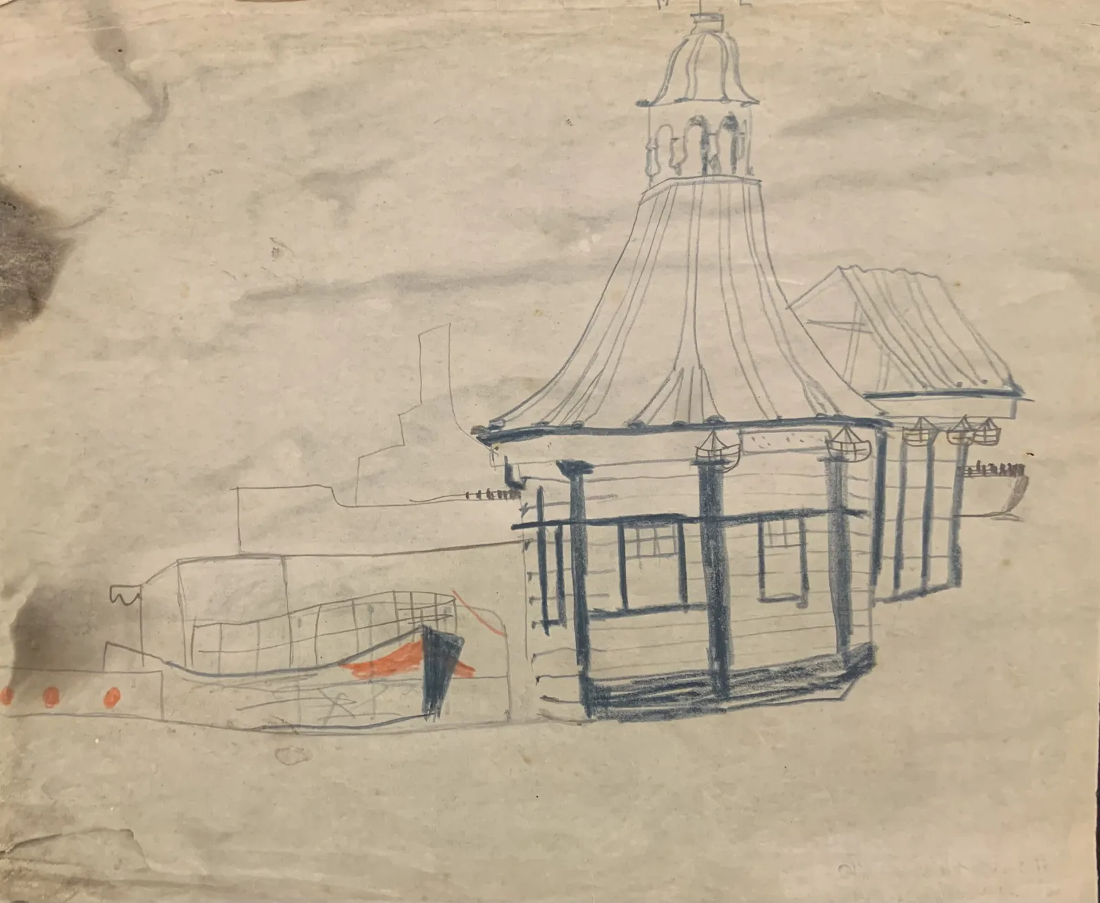 Mary Newcomb, Old Ferry Terminal