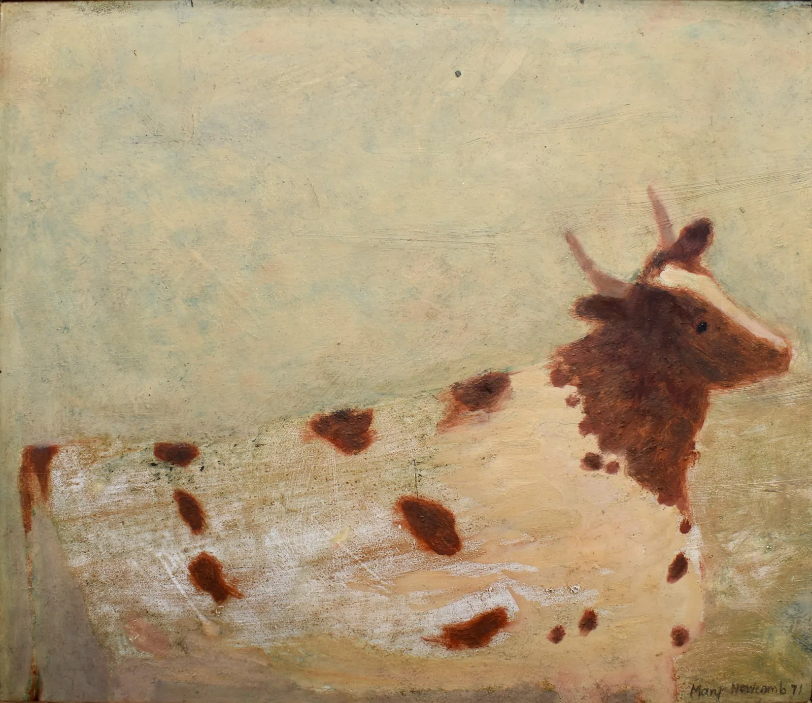 Mary Newcomb, Cow, 1971