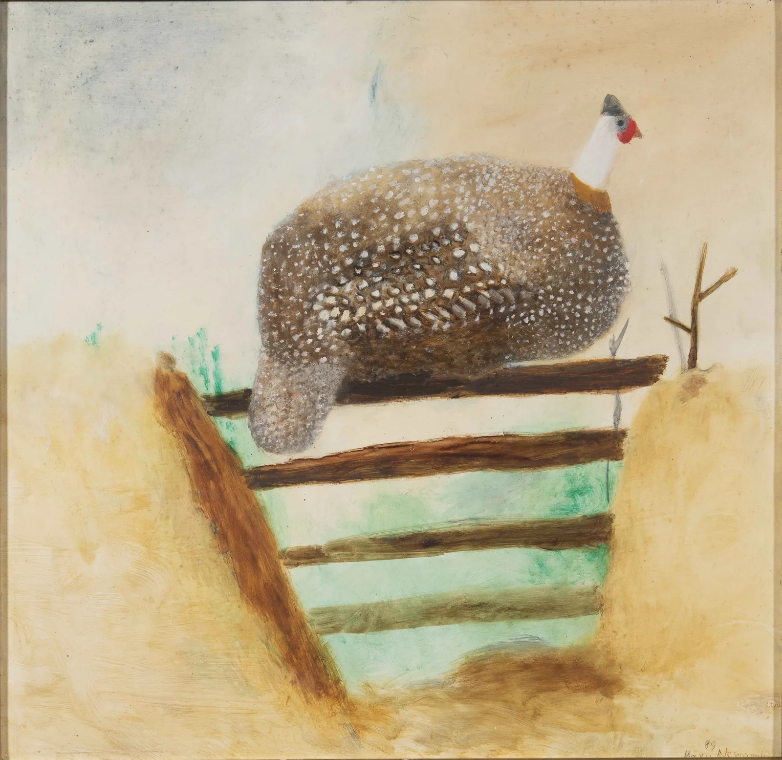 Mary Newcomb, The Guinea Fowl , 1981