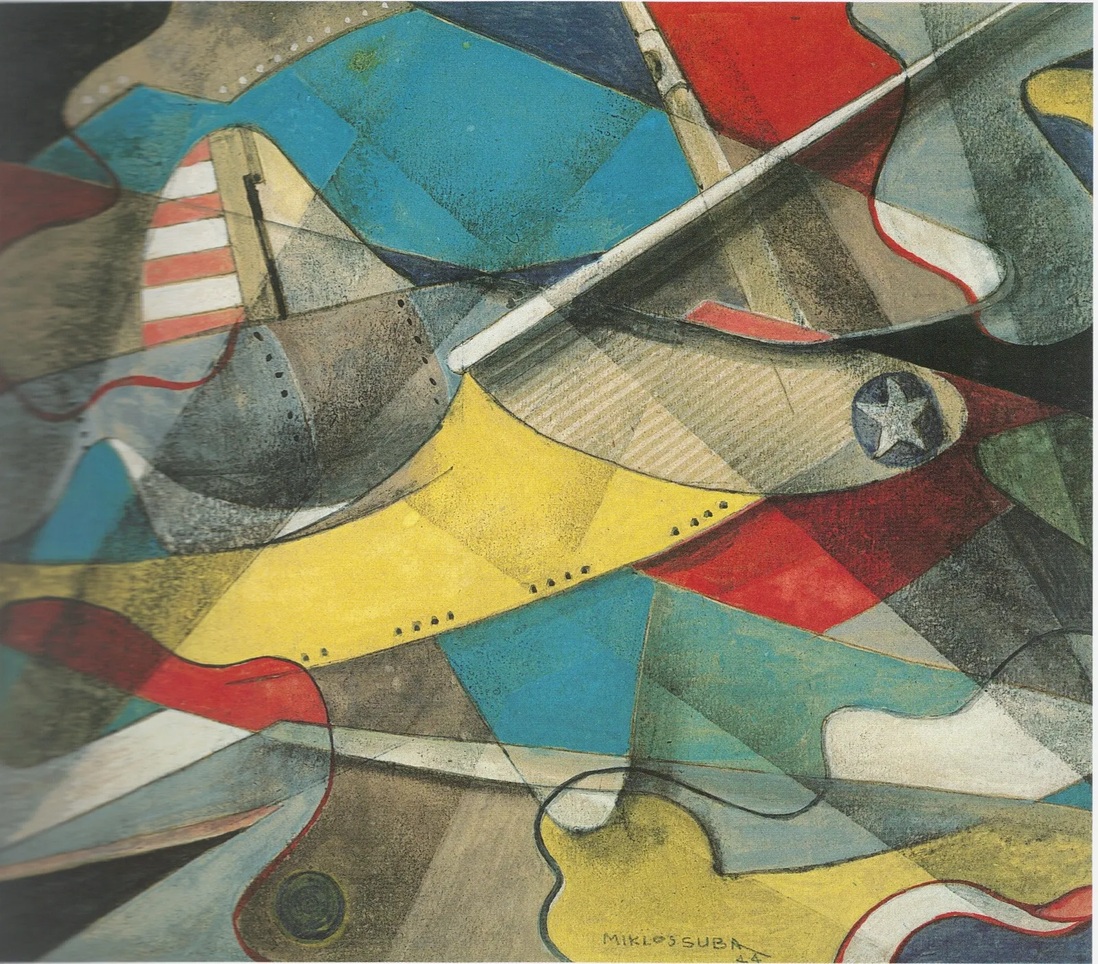 Miklos Suba, Abstraction, 1944