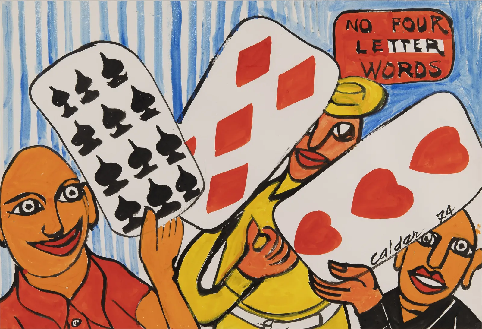 Alexander Calder, Heart (No Four Letter Words), 1974