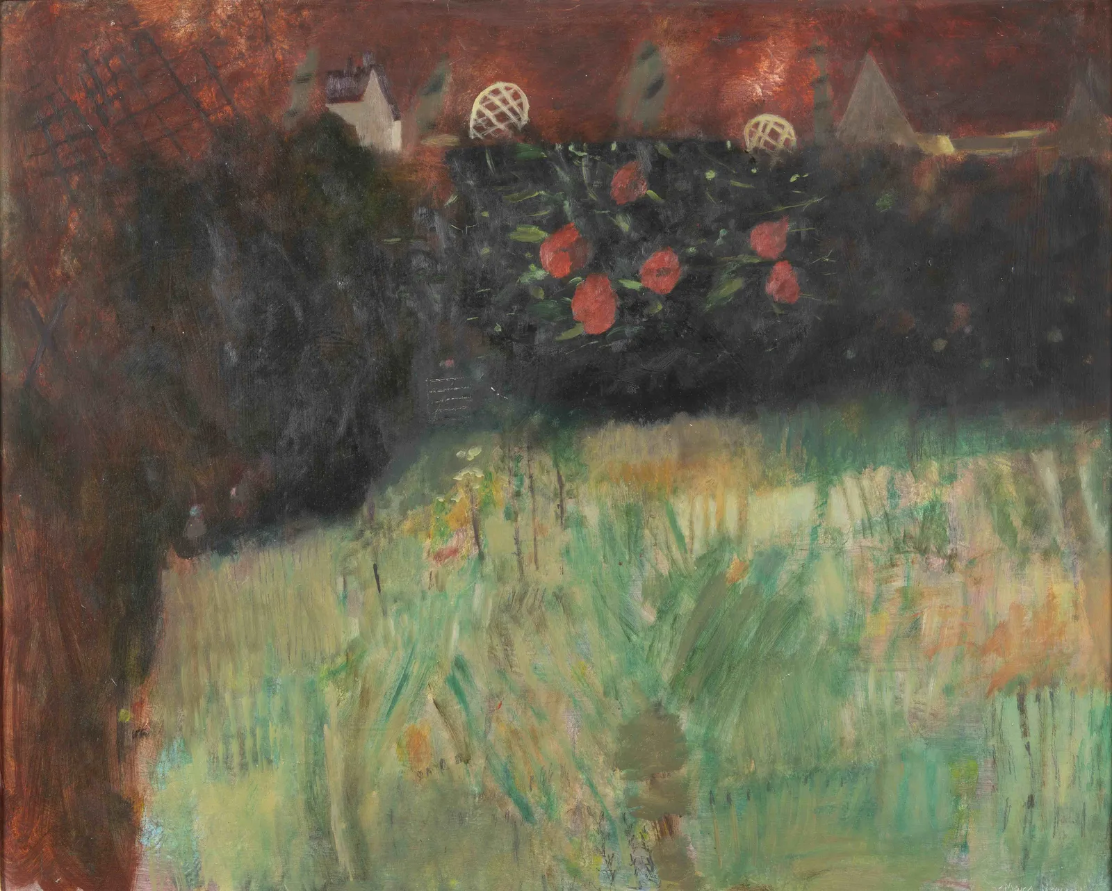 Mary Newcomb, Farm Tennis, 1975