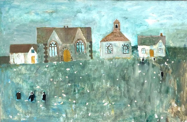 Mary Newcomb, Marguerites on Common , 1967