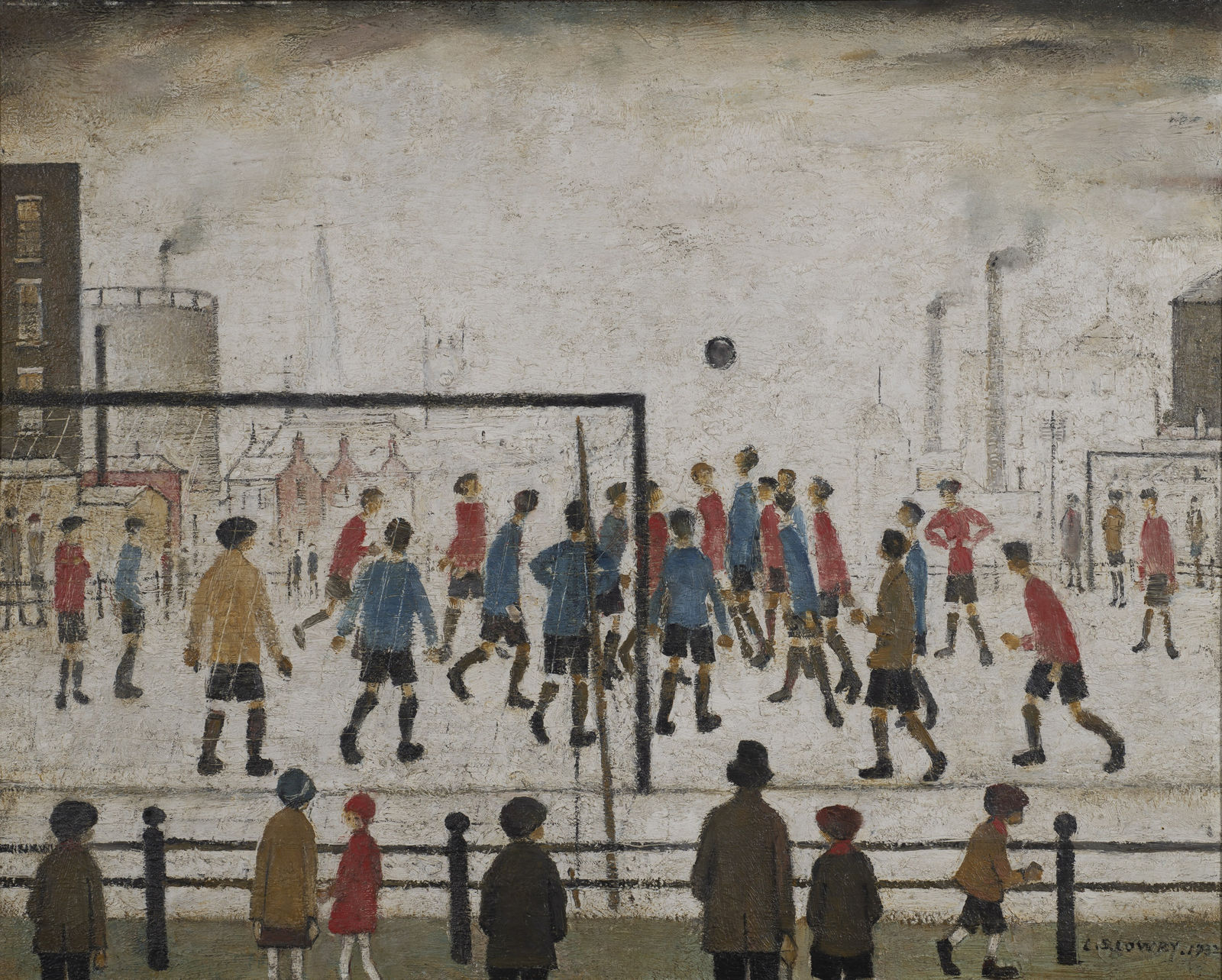 Laurence Stephen Lowry, A Football Match, 1932
